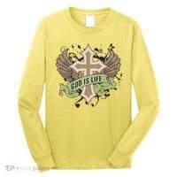 God is Life Long Sleeve Shirt thumb 0