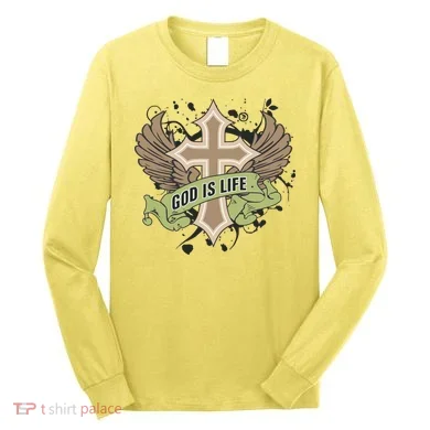 God is Life Long Sleeve Shirt