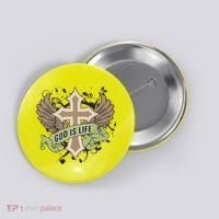 God is Life Button thumb 0
