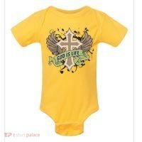 God is Life Baby Bodysuit thumb 0