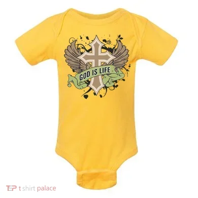 God is Life Baby Bodysuit