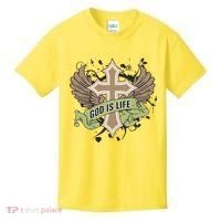 God is Life Kids T-Shirt thumb 0
