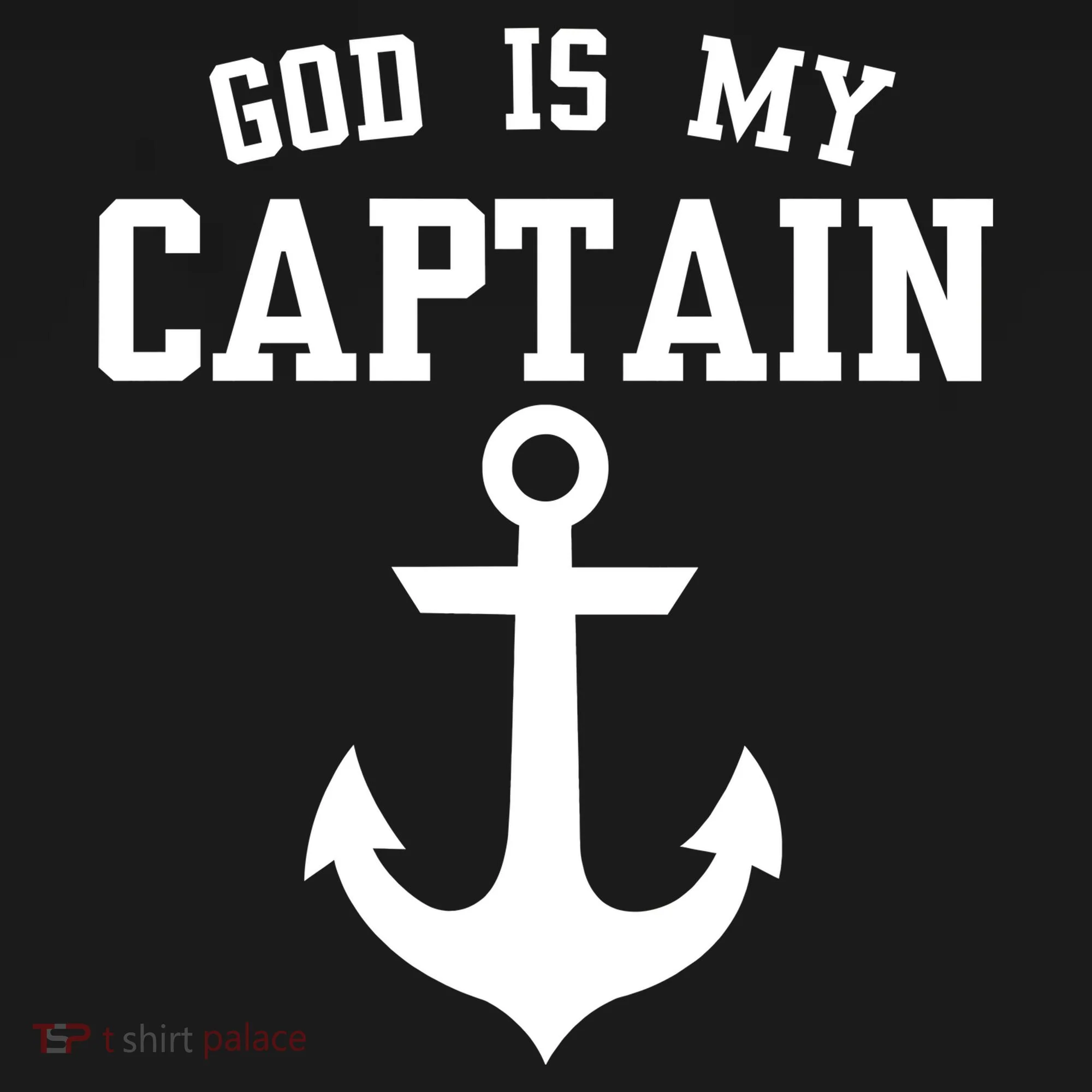 God Is My Captain Bucket Hat