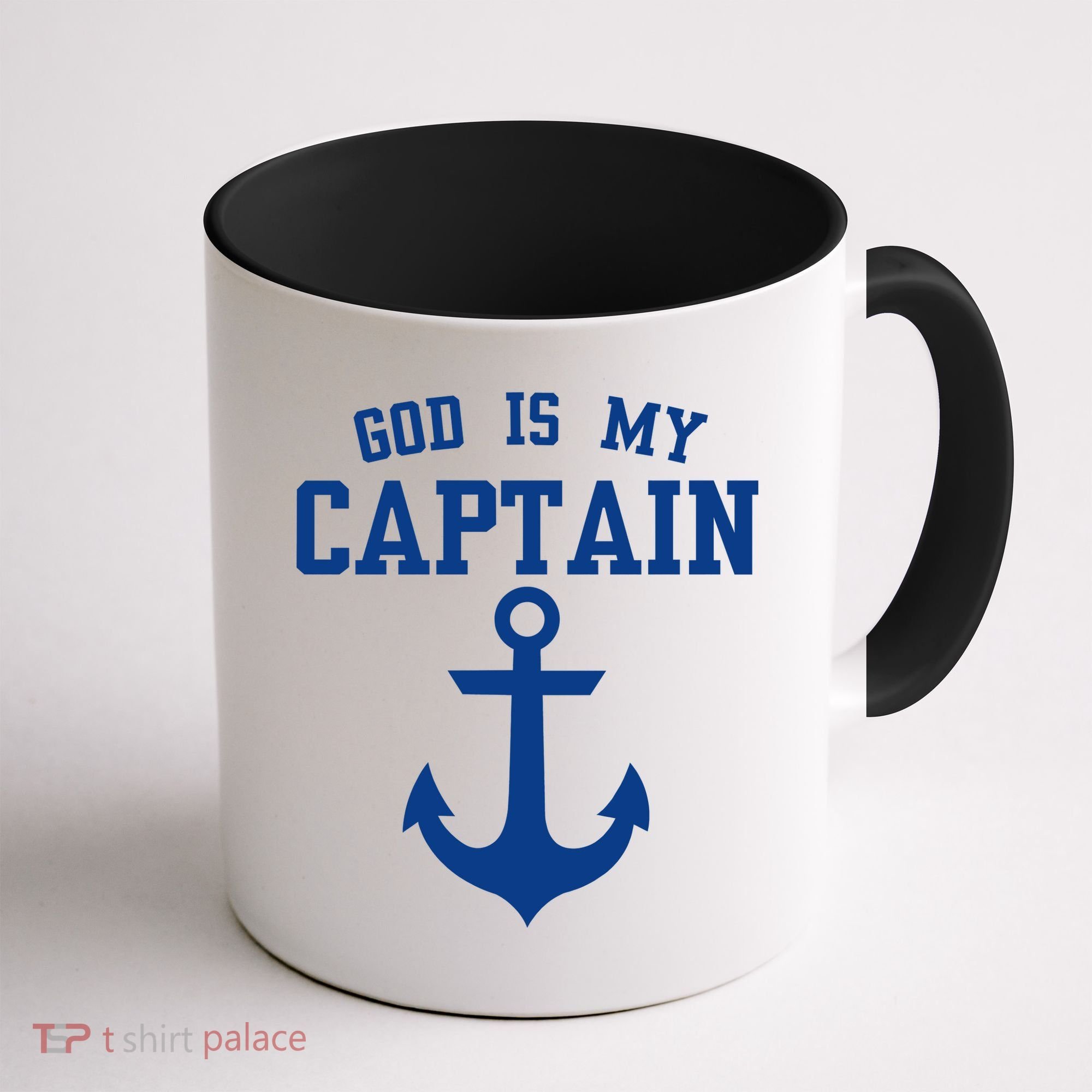 God Is My Captain Coffee Mug