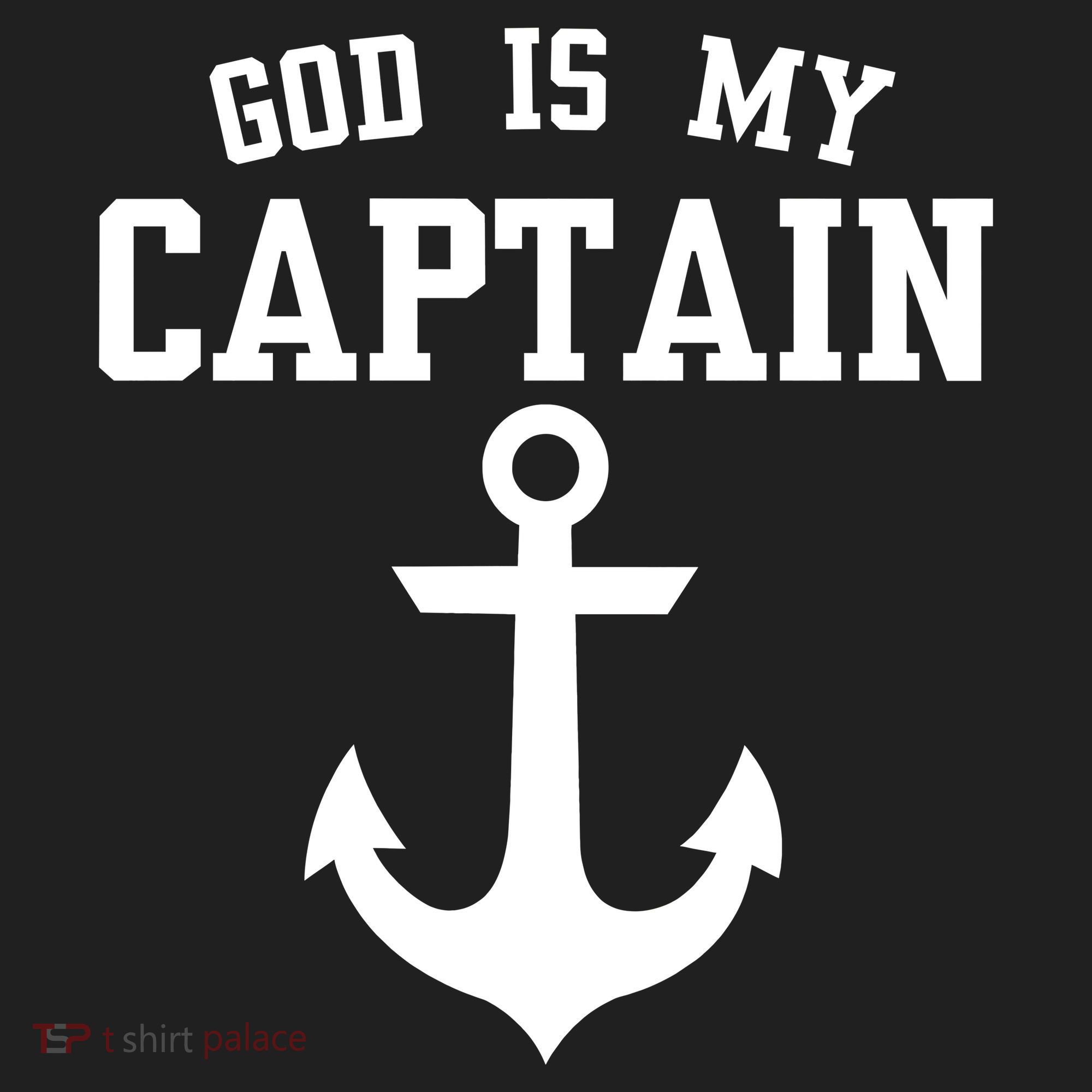 God Is My Captain Tumbler