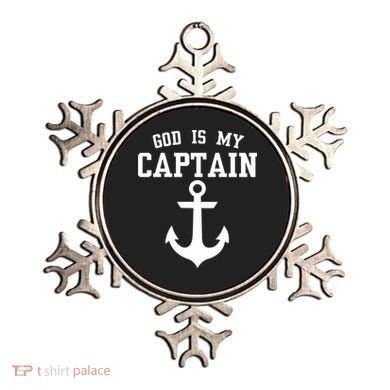 God Is My Captain Ornament