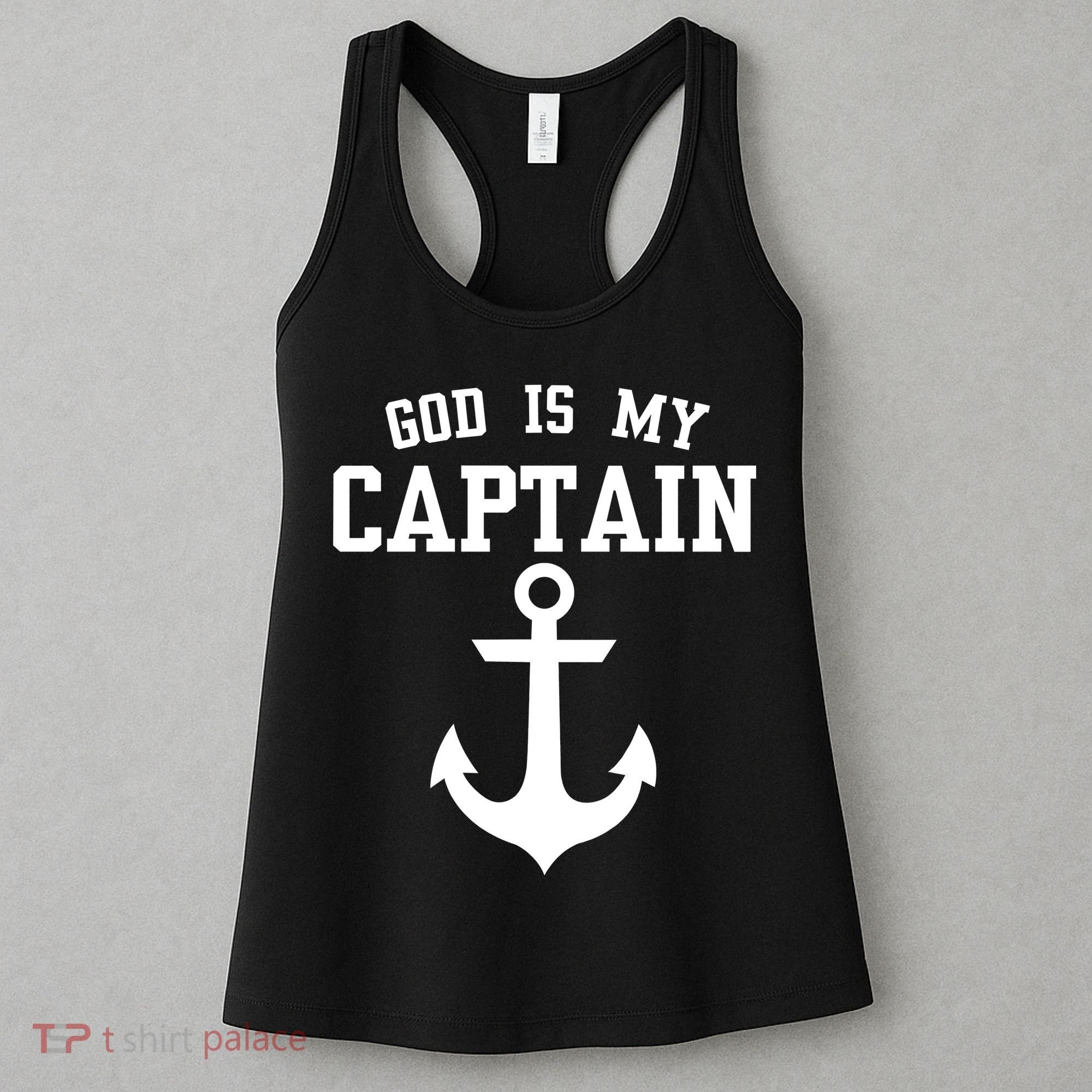 God Is My Captain Women's Tank Top