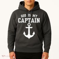 God Is My Captain Hoodie thumb 2