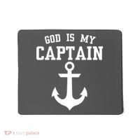 God Is My Captain Mousepad thumb 0