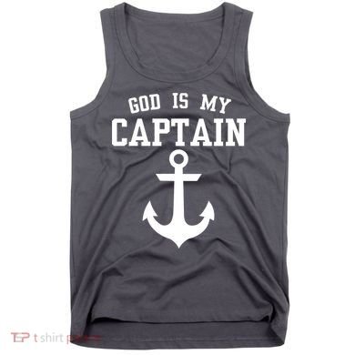 God Is My Captain Tank Top
