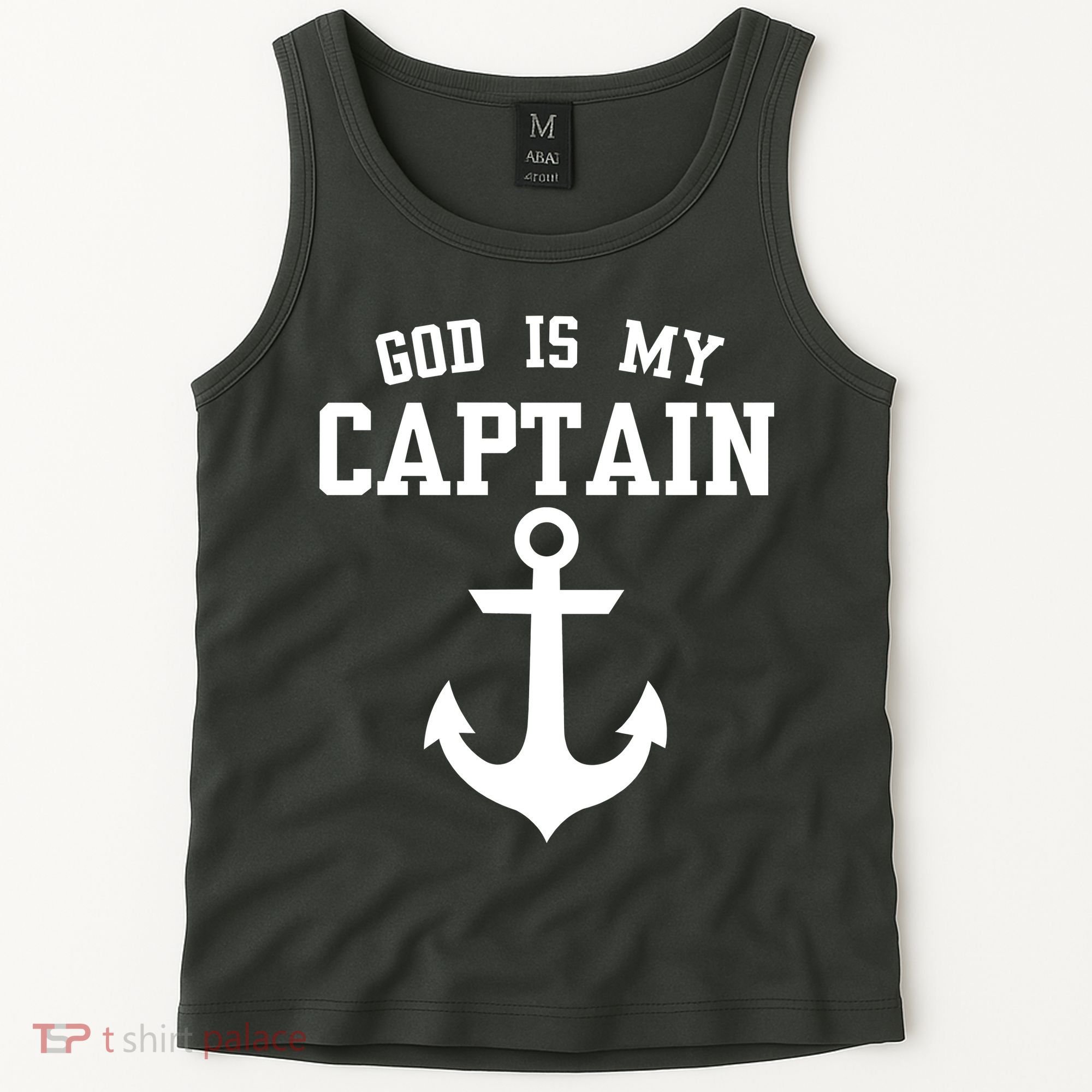 God Is My Captain Tank Top