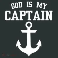 God Is My Captain Women's Long Sleeve Shirt thumb 2