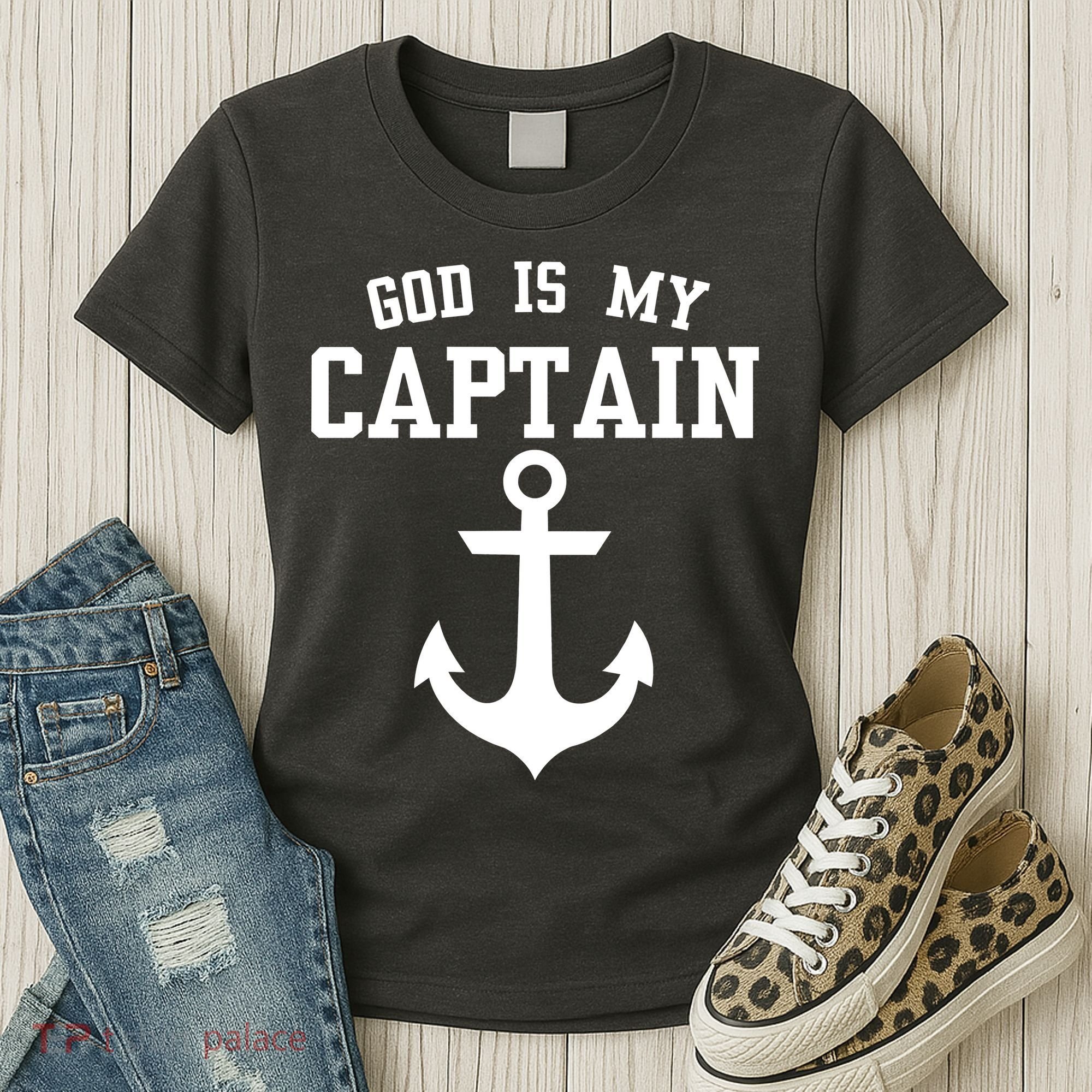 God Is My Captain Women's T-Shirt