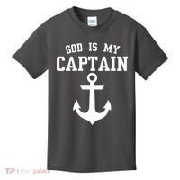 God Is My Captain Kids T-Shirt thumb 0