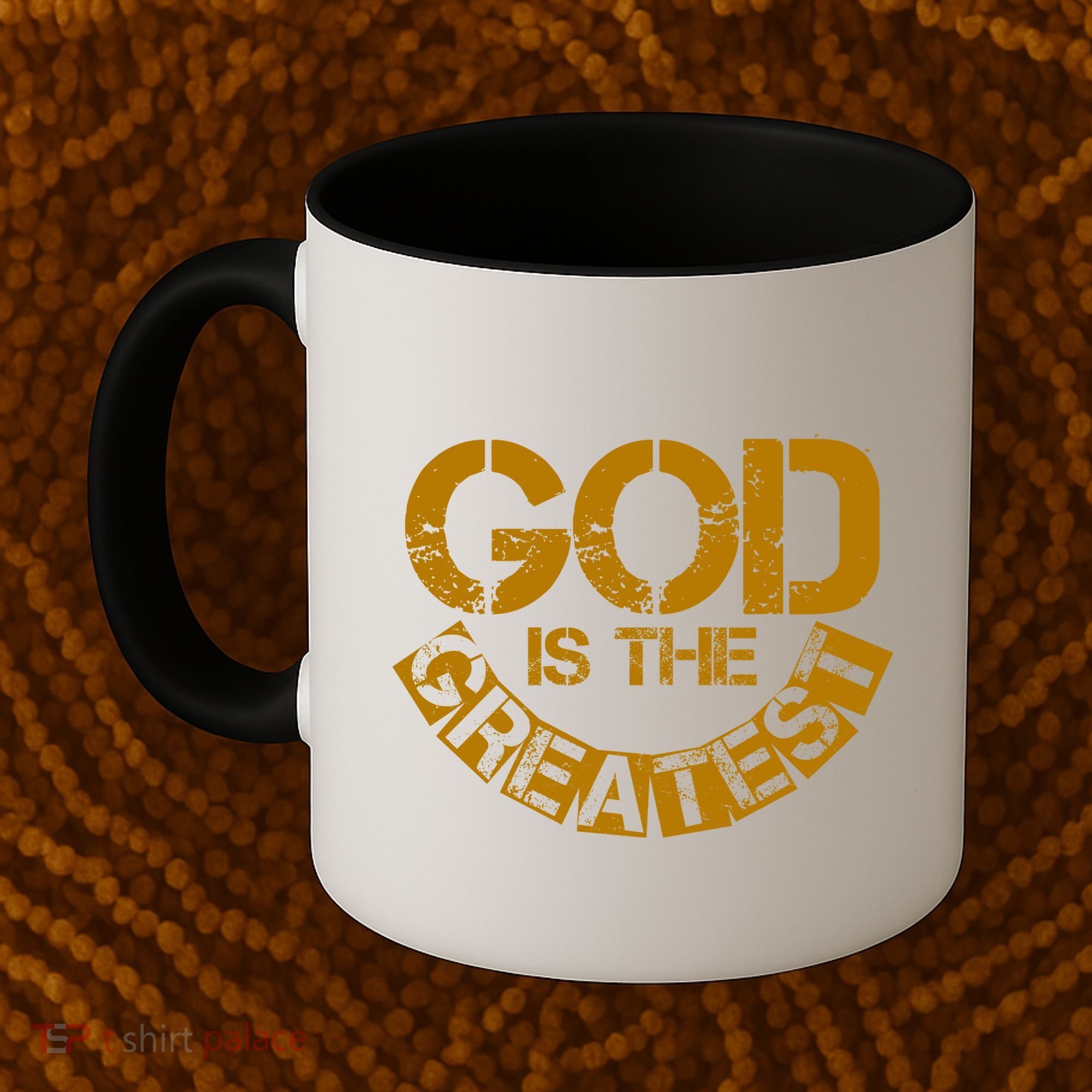 GOD is the Greatest Army Stamp Print Coffee Mug