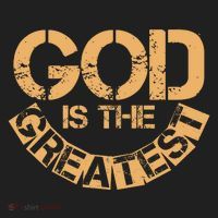 GOD is the Greatest Army Stamp Print Golf Towel thumb 3