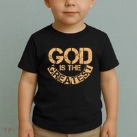 GOD is the Greatest Army Stamp Print Toddler T-Shirt thumb 2