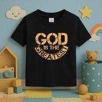 GOD is the Greatest Army Stamp Print Toddler T-Shirt thumb 3