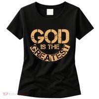 GOD is the Greatest Army Stamp Print Women's T-Shirt thumb 0