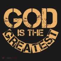 GOD is the Greatest Army Stamp Print Women's T-Shirt thumb 6