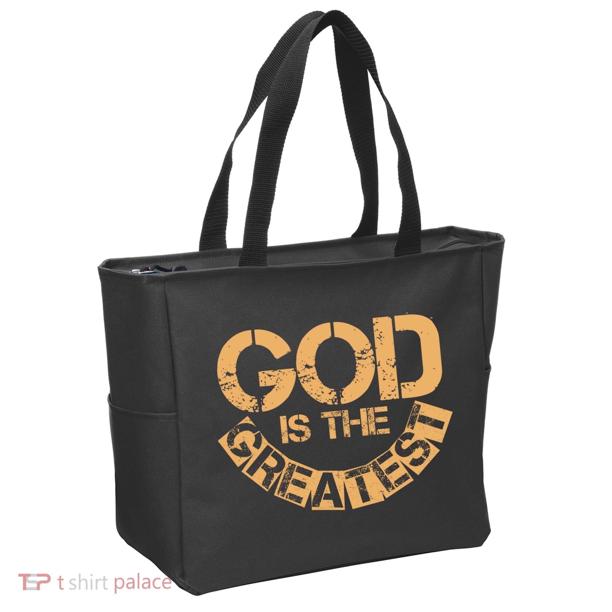 GOD is the Greatest Army Stamp Print Tote Bag