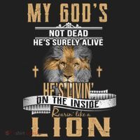 God Living On The Inside Roaring Like A Lion Women's Sweatshirt thumb 2