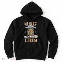 God Living On The Inside Roaring Like A Lion Hoodie thumb 0