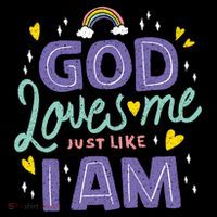 God Loves Me Just Like I Am Coffee Mug thumb 5