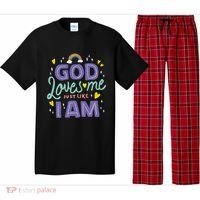 God Loves Me Just Like I Am Pajama Set thumb 0