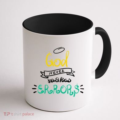God Never Makes Errors Coffee Mug back