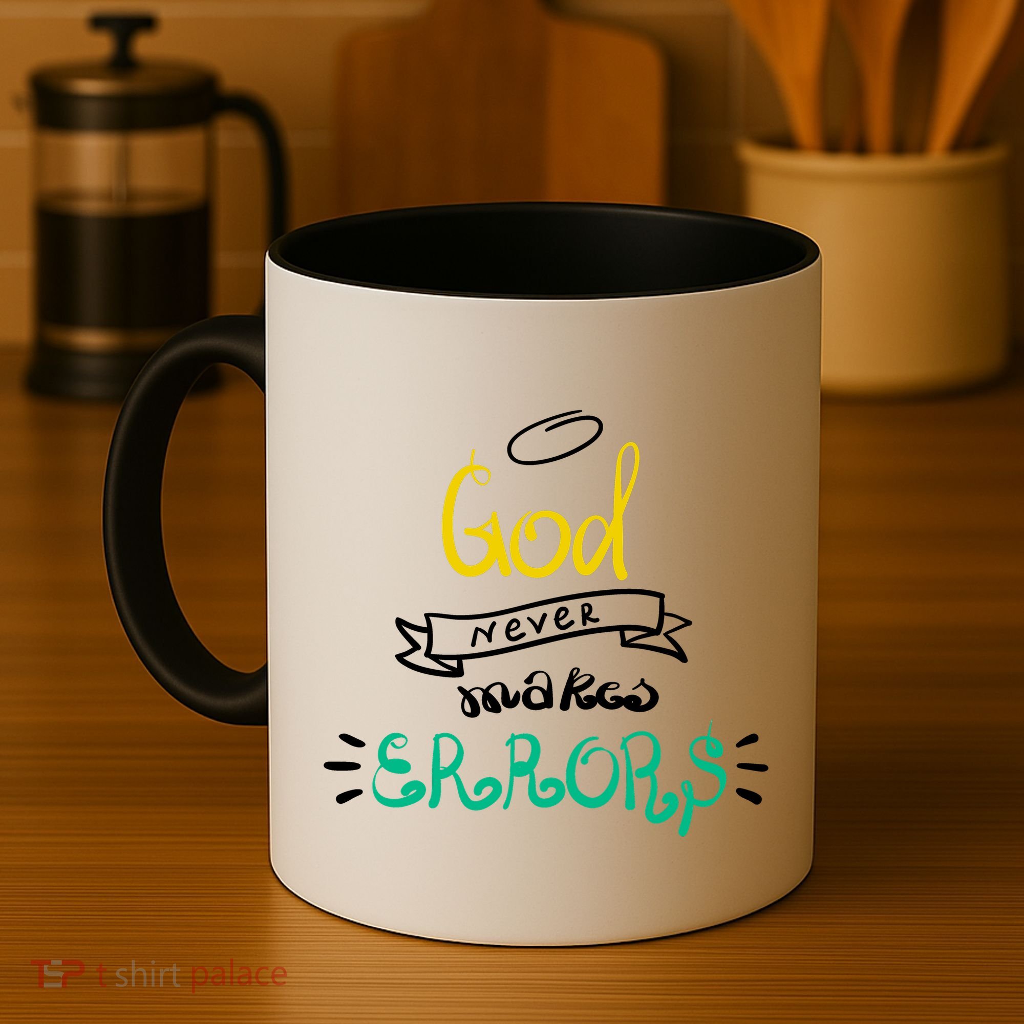 God Never Makes Errors Coffee Mug