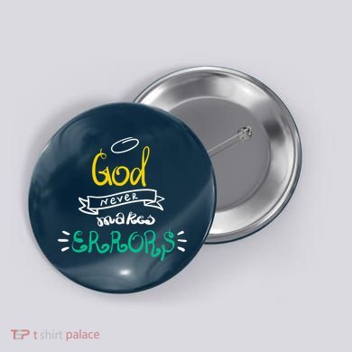 God Never Makes Errors Button