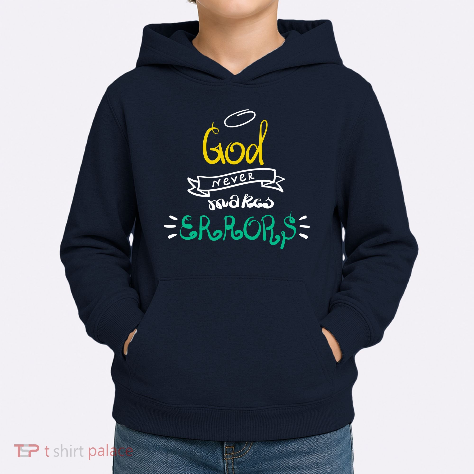 God Never Makes Errors Kids Hoodie