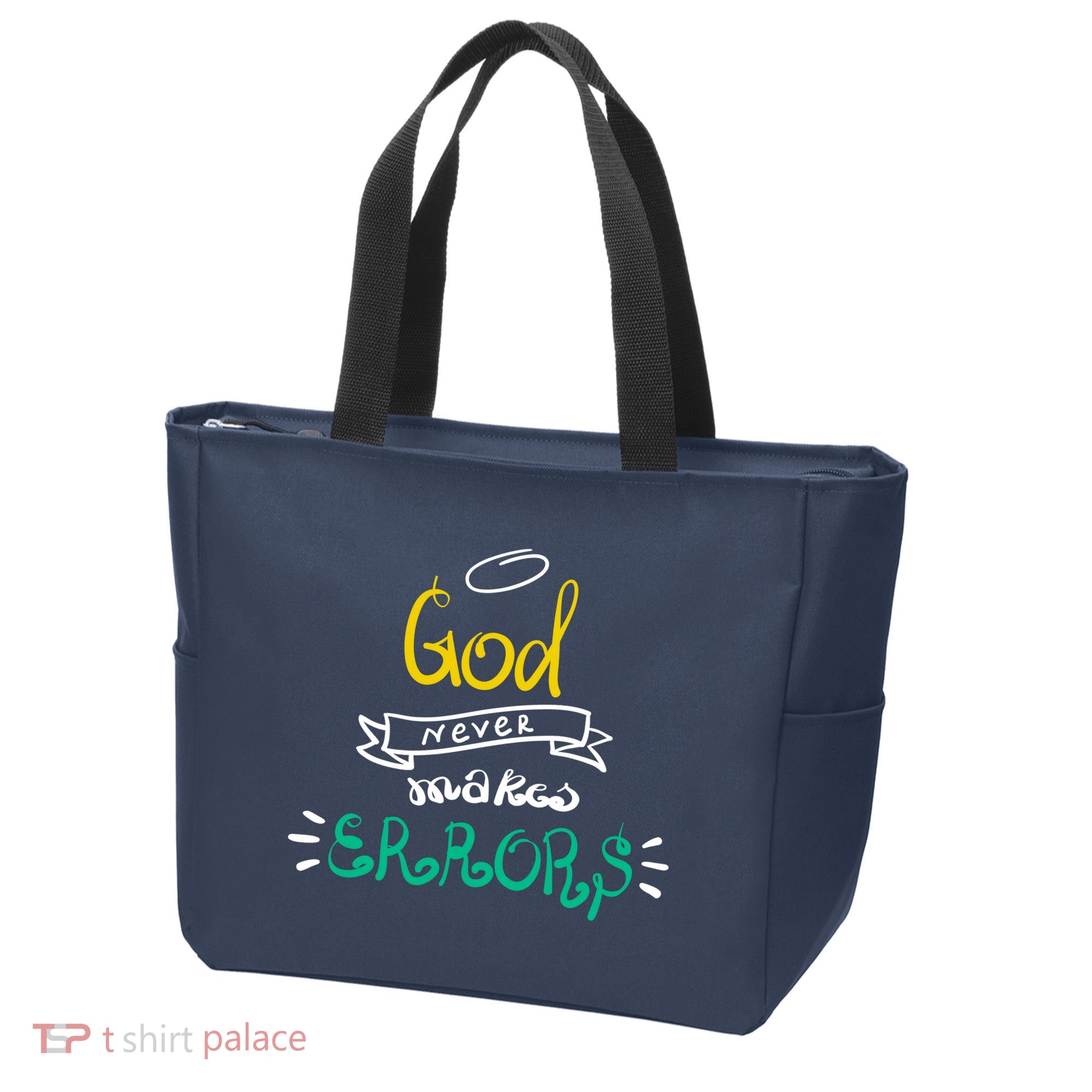 God Never Makes Errors Tote Bag
