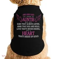 God Said Let There Be Auntie Doggie Tank thumb 0