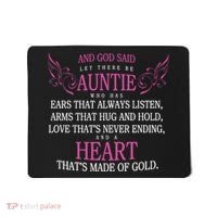 God Said Let There Be Auntie Mousepad thumb 0