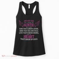 God Said Let There Be Auntie Women's Tank Top thumb 0