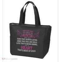 God Said Let There Be Auntie Tote Bag thumb 3
