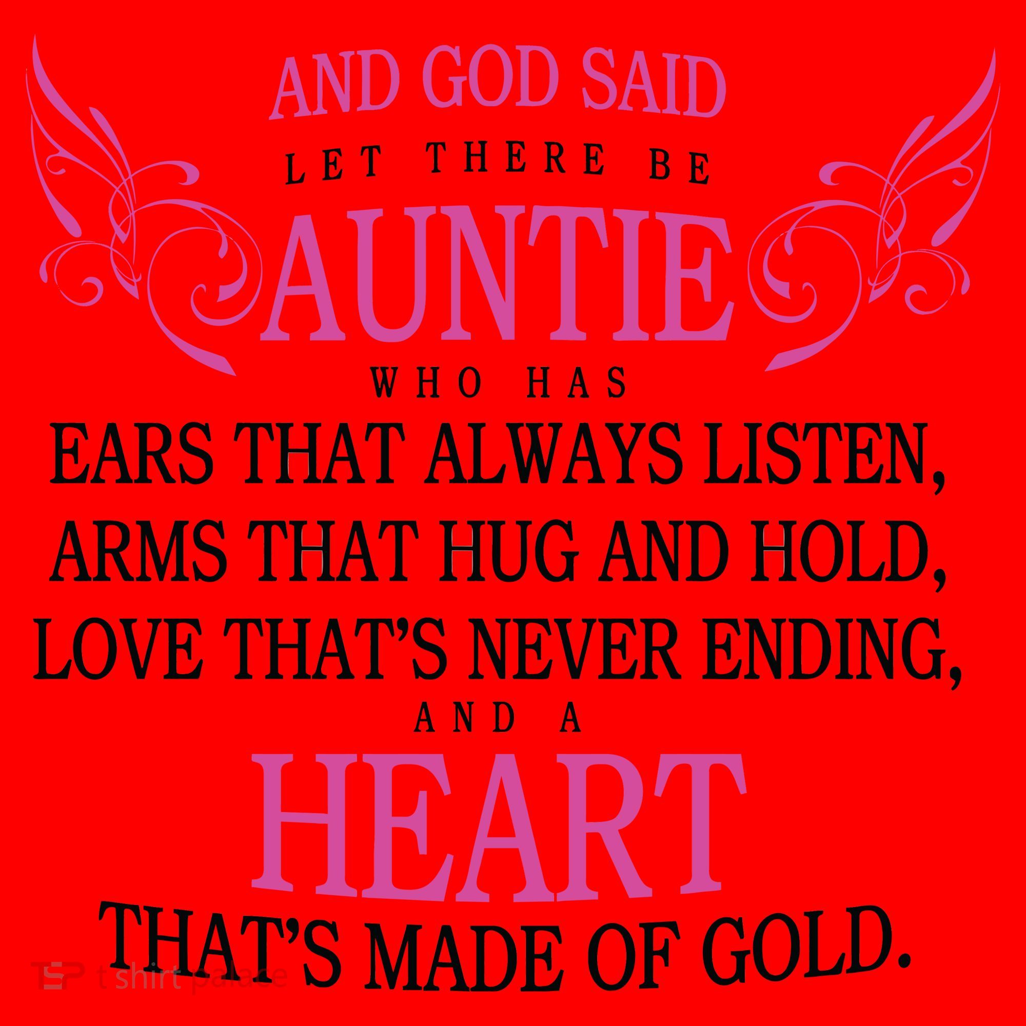 God Said Let There Be Auntie Santa Hat