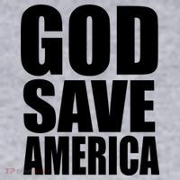 God Save America Women's Racerback Cropped Tank thumb 2