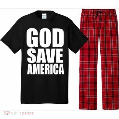 God Save America Pajama Set