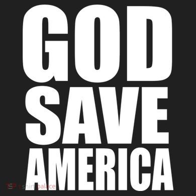God Save America Urban Oversized Heavyweight T-Shirt