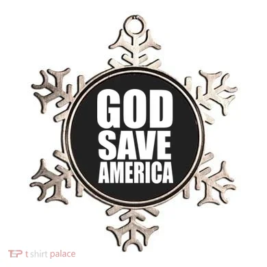 God Save America Ornament