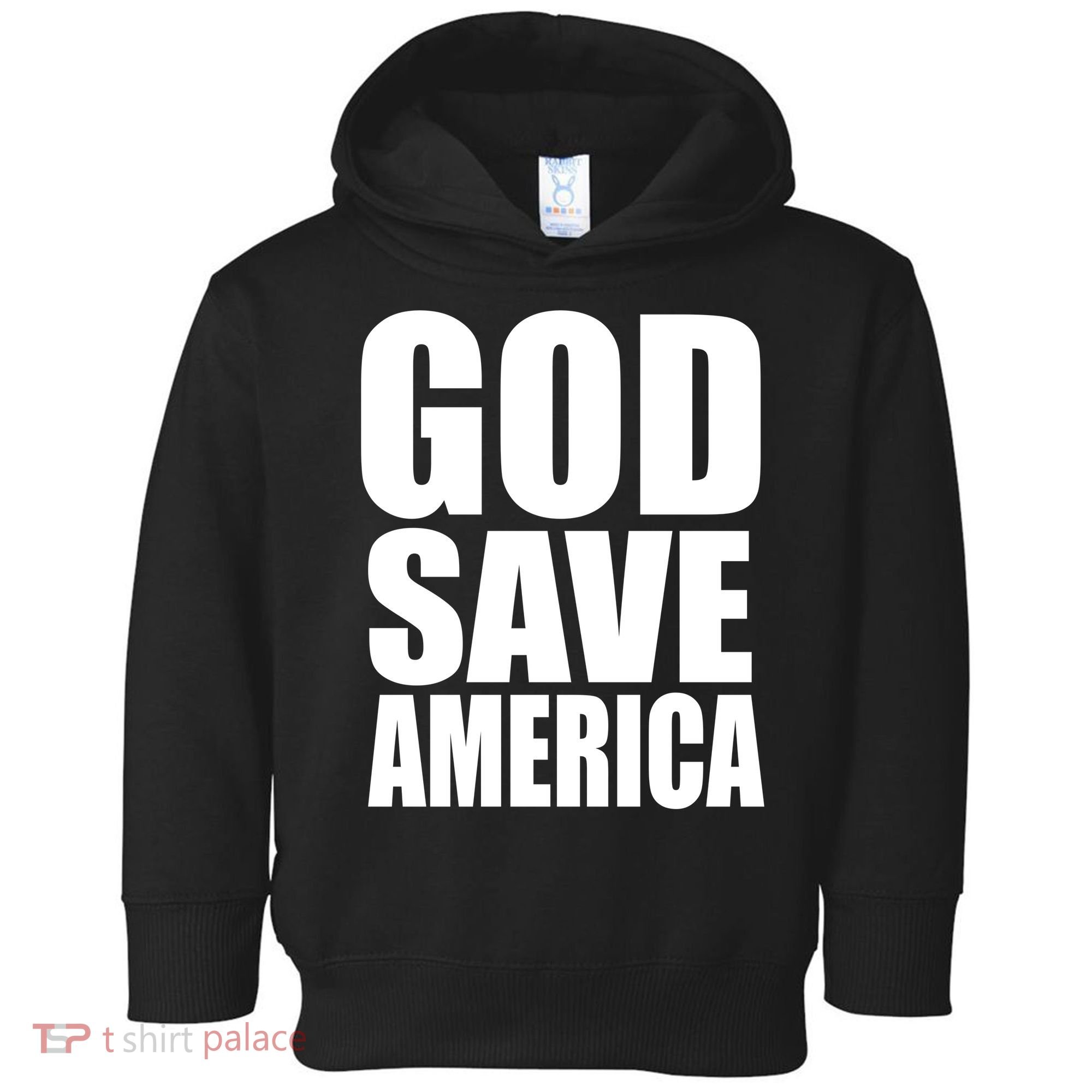 God Save America Toddler Hoodie