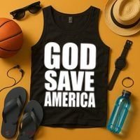 God Save America Tank Top thumb 4