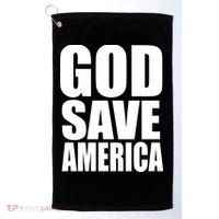 God Save America Golf Towel thumb 0