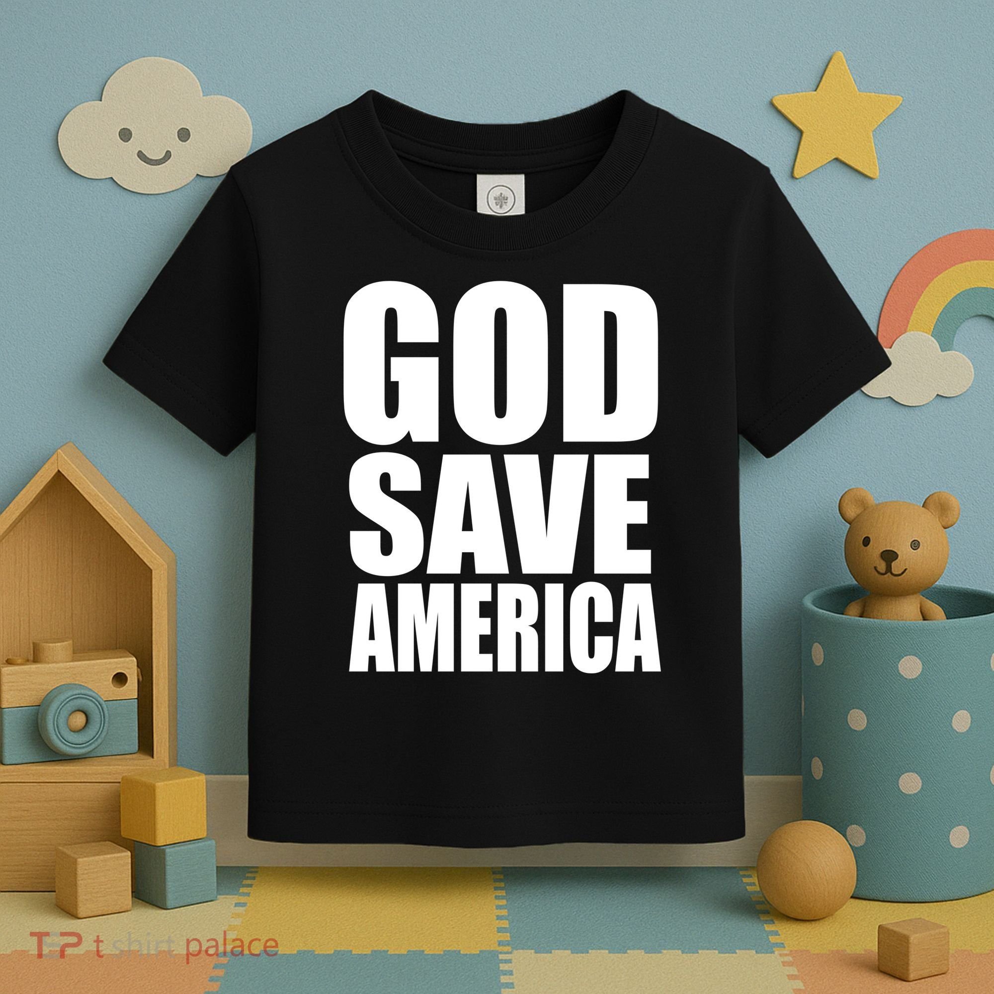 God Save America Toddler T-Shirt