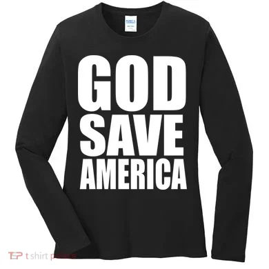 God Save America Women's Long Sleeve Shirt