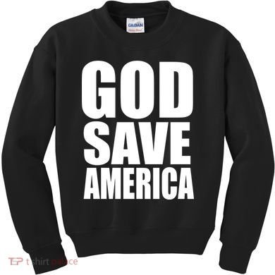 God Save America Kids Sweatshirt