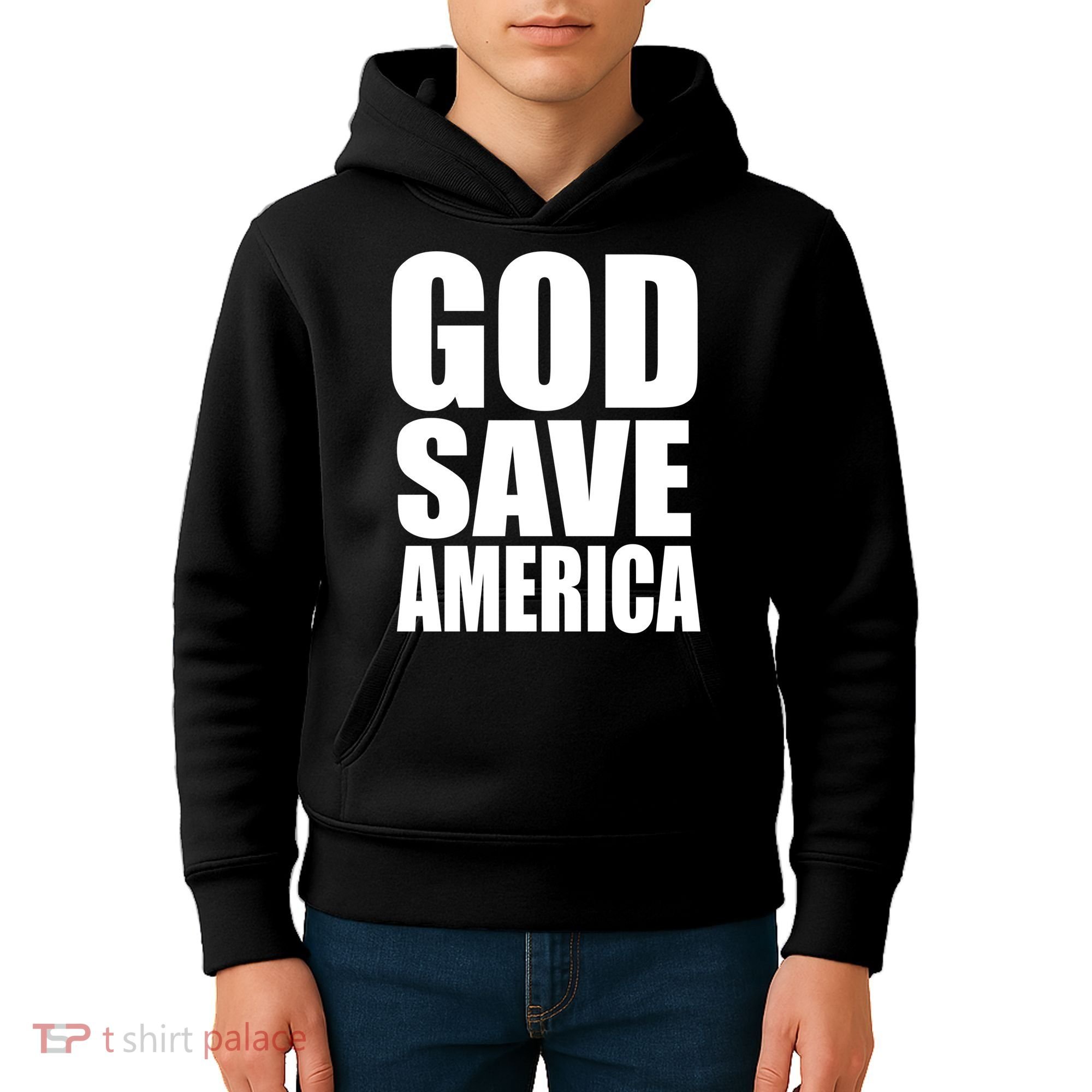 God Save America Kids Hoodie